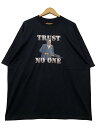 USA製 00s Gang Ster "Tony Montana" Print S/S Tee 黒 XXL トニーモンタナ 半袖 Tシャツ アルパチーノ スカーフェイス 映画T ムービーT 