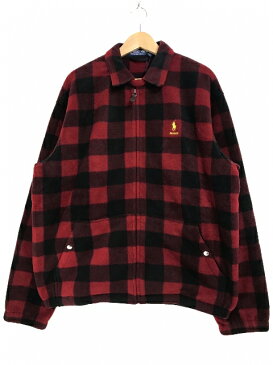 PALACE SKATEBOARDS × Polo Ralph Lauren Polar Fleece Harrington (RED) パレス ラルフローレン フリース スイングトップ ジャケット 【新古品・未使用】