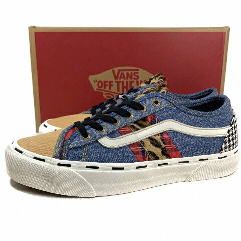 US企画 VANS BESS NI (BENDER) バンズ ベス ニー ベンダー デニム パッチワーク スニーカー ULTRACUSH VN0A4BTHT7Y 【新古品・未使用】