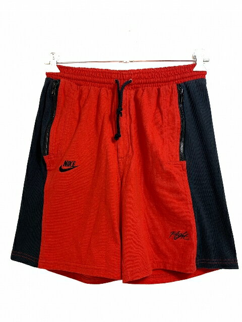 Deadstock 90s NIKE AIR JORDAN Flight Logo Sweat Shorts 黒赤 M デッドストック ナイキ エアジョーダン スウェットショーツ ロゴ ブルズカラー 【新古品・未使用】