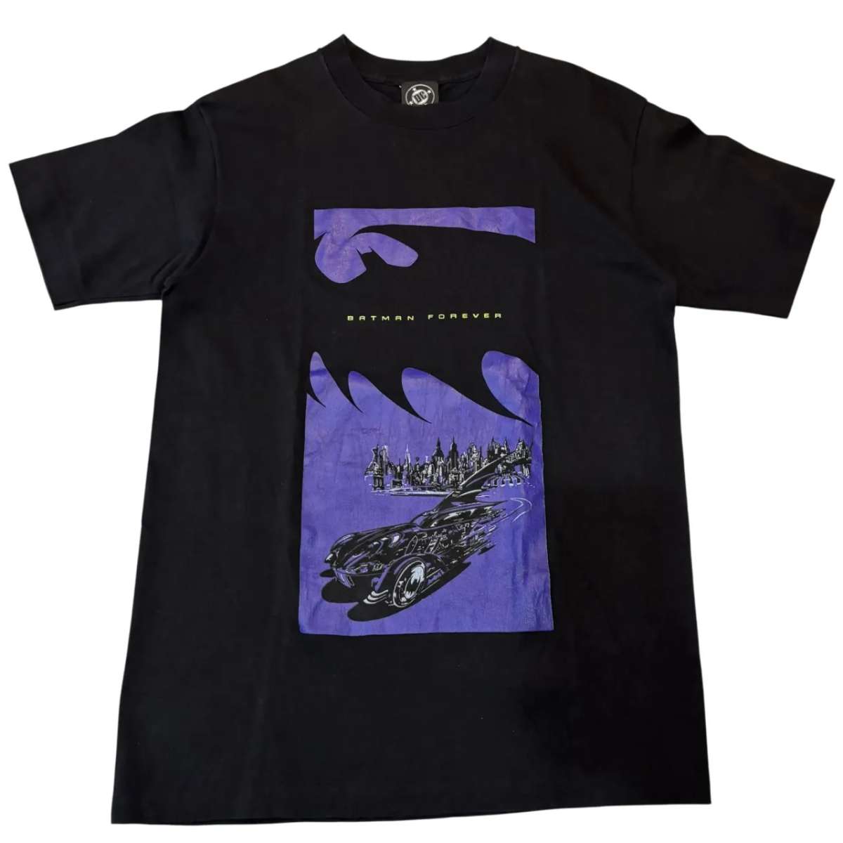 樂天商城 - USA製 90s BATMAN FOREVER S/S TEE バットマン フォーエバー Tシャツ M movie 映画 黒 DC COMICS ゴッサムシティ 古着