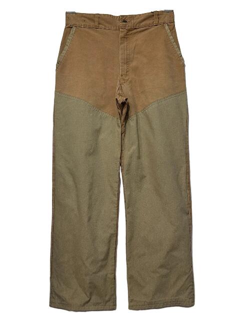 樂天商城 - USA製 80s L.L.Bean Double Knee Work Pants 茶 W32×L28 エルエルビーン ワークパンツ ダブルニー ブラウン 古着 【中古】
