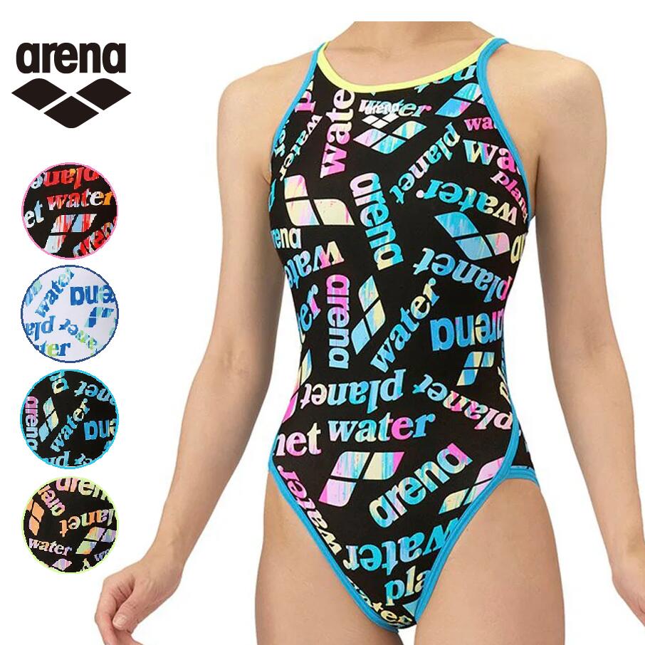 arena アリーナ AS5FWM18L レディース タフスーツ 練習用水着 オープンバック 水泳 競泳 トレーニング水着 arenaの練習用水着 環境に配慮したリサイクルポリエステル素材「タフスキンEP」を採用したTOUGHSUITシリー...