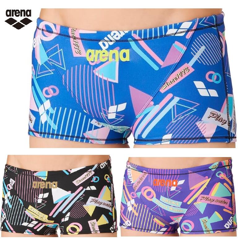 arena 練習用水着　メンズ　AS6FWM41M　タフスーツ　ショートボックス　アリーナ　水泳