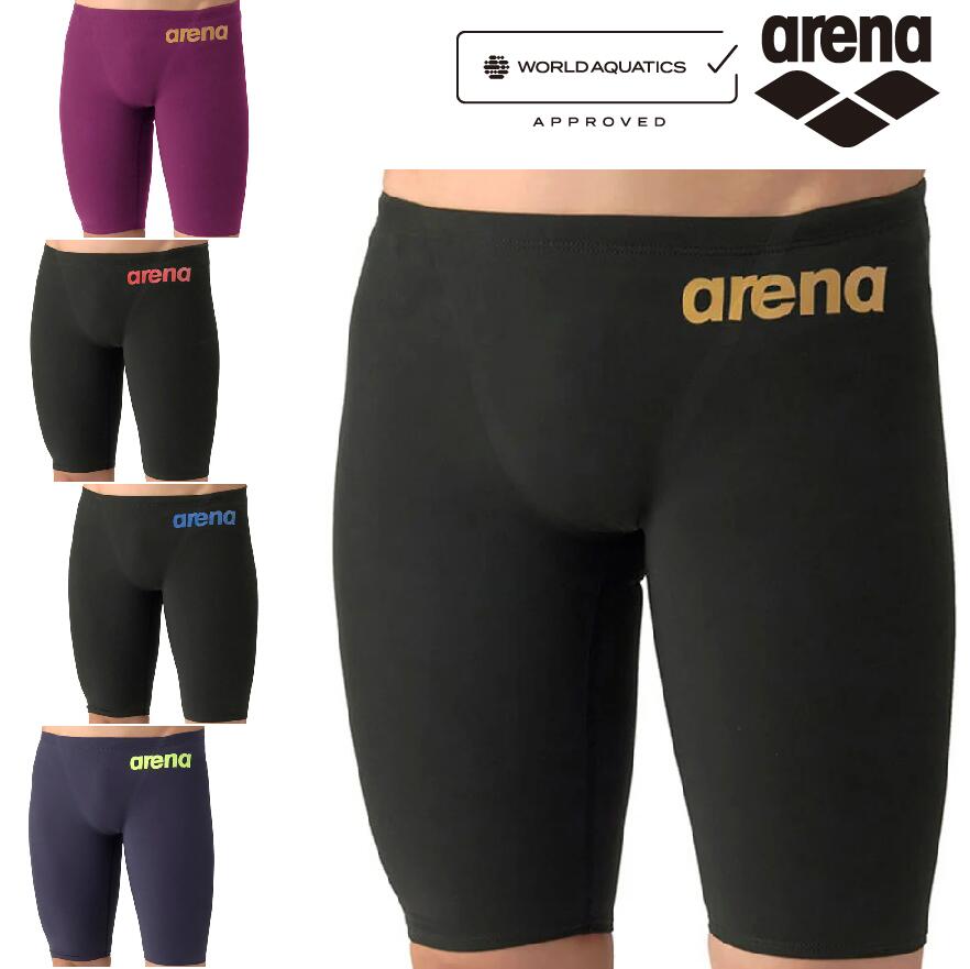 ARENA - アリーナ AQUAFORCE FUSION-ONE AS6SRC12B ジュニア アクアフォースフュージョンワン ハーフスパッツ WA承認 arena レース水着 男の子 ボーイズ