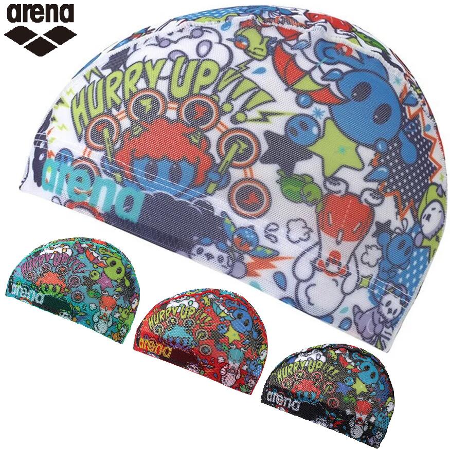arena メッシュキャップ AS6SSC57U アリーナくん スイムキャップ スイミングキャップ 水泳