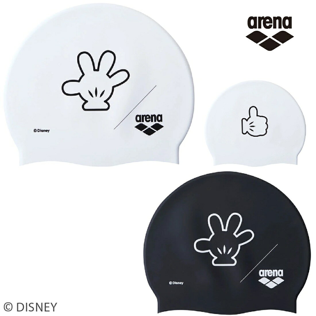 arena シリコンキャップ AS6SSC80U Disney スイムキャップ スイミングキャップ 水泳 帽子 アリーナ シリコーンキャップ　ディズニー arena×ディズニー シリコンキャップ Disney（ディズニー）デザインのシリコーンキャップ。伸縮性のあるシリコーン素材が頭にフィットし水を通さず、プール水による髪の傷みを軽減させます。ハードなトレーニングをするスイマーにも、ゆったり泳ぎたいスイマーにも、練習時の着用におすすめ。■メーカー：arena　アリーナ■品番：AS6SSC80U■カラーWHBK　ホワイト×ブラックBKWH　ブラック×ホワイト■サイズ：F■品質：シリコーンゴム■原産国：中国■左右別プリント 5