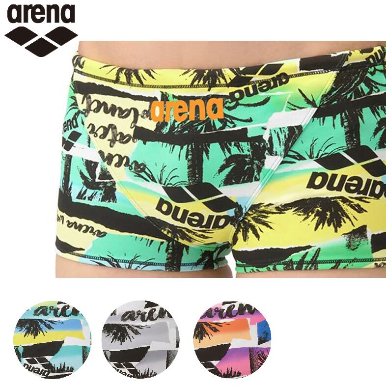arena アリーナ AS5SWM27M メンズ タフスーツ トレーニングスパッツ ショートレッグ 練習用水着 水泳 競泳 トレーニング水着