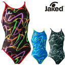 Jaked 練習用水着 820649 レディース トレーニング水着 水泳 競泳 ワンピース