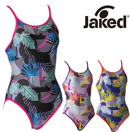 Jaked 練習用水着 820748 レディース トレーニング水着 水泳 競泳 ワンピース