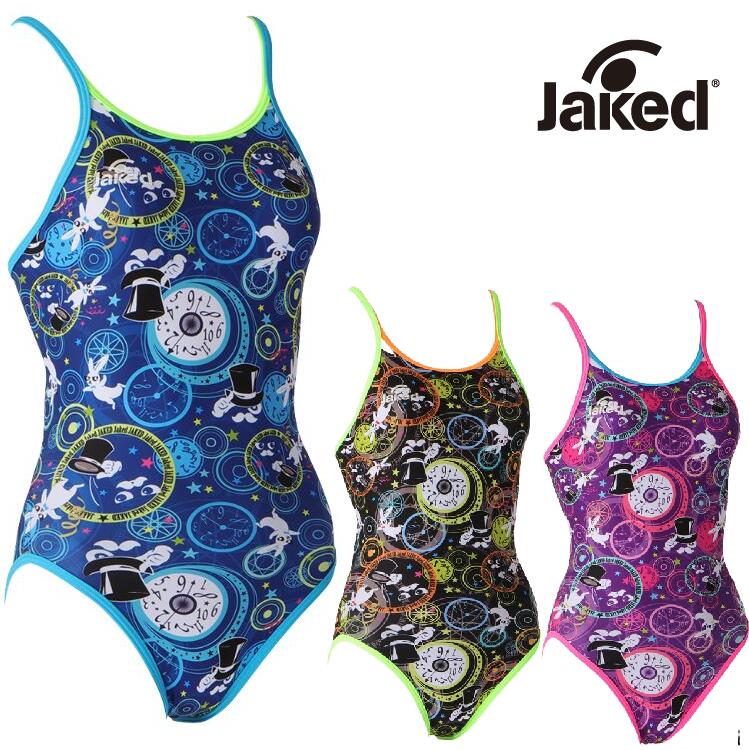 Jaked 練習用水着 830316 レディース トレーニング水着 水泳 競泳 ワンピース