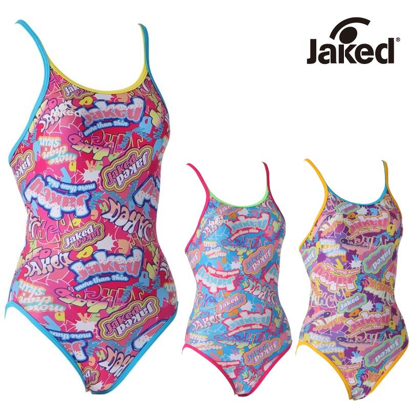 Jaked 練習用水着 830327 レディース ジュニア　ガールズ トレーニング水着 水泳 競泳 ワンピース
