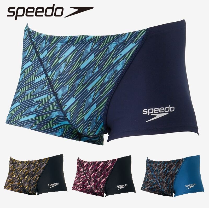 speedo スピード　ST52405 　練習用水着　メンズ　トレーニング水着　水泳　ブーンフローターンズボックス 幾何学模様と無地をかけ合わせた、遊び心のあるアシンメトリーデザイン 幾何学模様と無地をかけ合わせた、遊び心のあるアシンメトリーデザインです。日々プールでトレーニングを重ねる学生やアクティブスイマーをサポートする、練習用スイムウエアコレクション「TurnS(ターンズ)」のメンズボックスです。毎日のハードなトレーニングを支える高い耐塩素性と優れた4WAYストレッチ性。透けにくく安心感のある厚みと柔らかな風合いを兼ね備えた、環境配慮型素材「ENDURANCE ECO（エンデュランス・エコ）」を採用しています。脚さばきのいいレッグ丈（股下6cm※Lサイズ）。フロントV字に裏地が付いています。【ブランド】speedo　スピード【品番】ST52405【カラー】GB：グリーン×ブルーOK：オレンジ×ブラックBK：ブルー×ブラックPP：ピンク×ピンク【 素材 】表地：複合繊維（ポリエステル）66%、ポリエステル34%【原産国】中国または日本※サイズ・カラーをご確認ください。水着は直接肌に触れる商品の為、お客様ご都合による返品・交換はご遠慮いただいております。お客様による注文間違いや未開封商品につきましても、商品お受け取り後の返品・交換はできませんのでご了承ください。 5