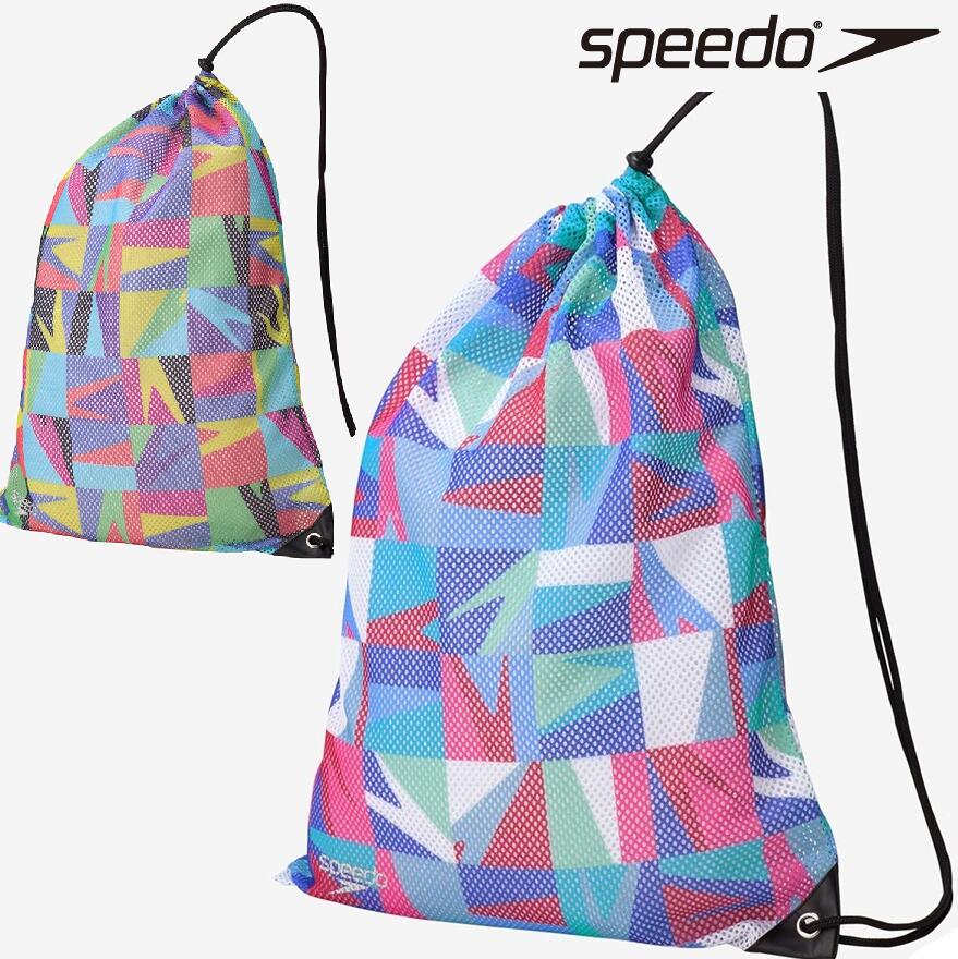 speedo スピード メッシュバッグ SE22608 水泳 ギアバッグ ノベルティーメッシュバッグ