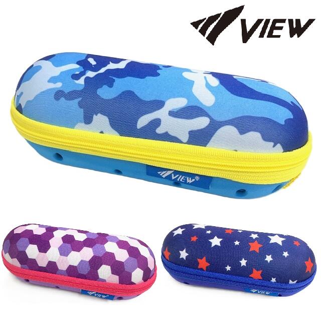 VIEW ゴーグルケース VA1303 星 カモフラ 幾何学 VIEWの柄付きゴーグルケース viewのゴーグルケース落としても壊れにくい材質で、軽量・コンパクト・水抜き・速乾性に優れています。【メーカー】VIEW【品番】VA1303【サイ...