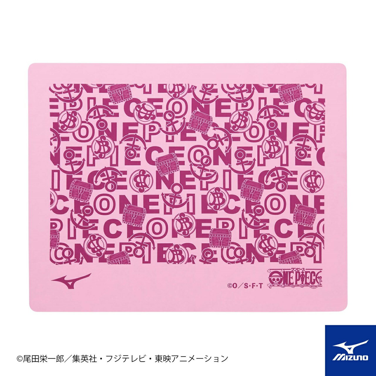 ワンピース MIZUNO セームタオル N2JYB593 mizuno ミズノ 柄スイムタオル 限定 水泳 スイミング ONE PIECE