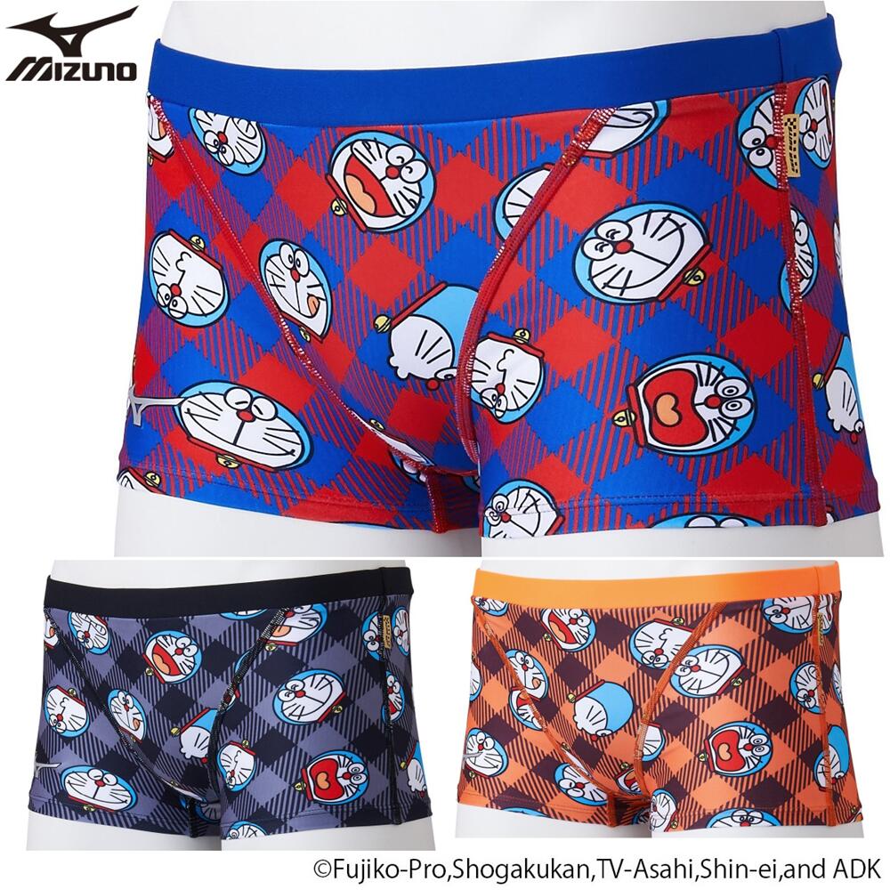 ドラえもん mizuno ミズノ N2MBA590 練習用水着 エクサスーツ メンズ 水泳 競泳 トレーニング水着