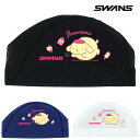 【限定!!!】ポムポムプリン サンリオ×SWANSコラボ スワンズ メッシュキャップ サンリオ SA-6PM25 Pompompurin スイムキャップ 水泳 競泳