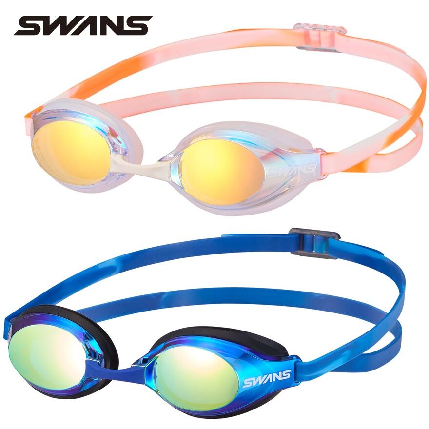 樂天商城 - 【2026限定モデル】SWANS SR-3MreMB 限定 マーブルベルト スワンズ クッション付きゴーグル ミラータイプ re:non