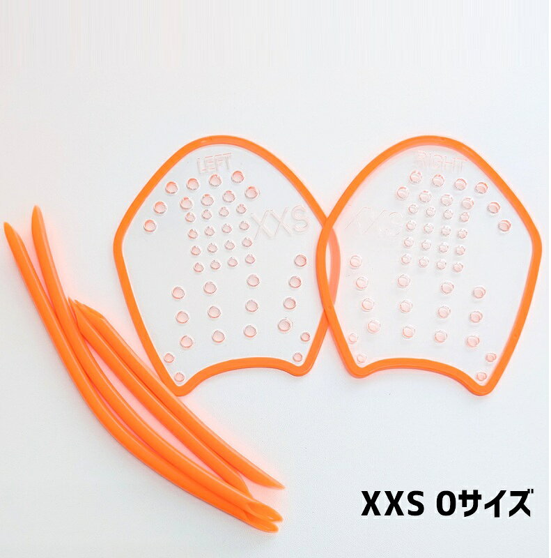 NEW LEVELのSWIM PADDLES スイムパドル クリアパドル 水泳｜アングル2