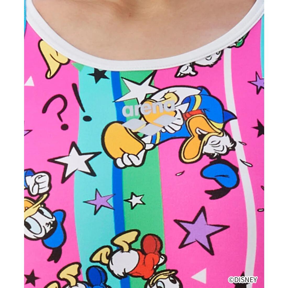 arena アリーナ AS5FWM53L DISNEY ドナルド タフスーツ 練習用水着 レディース 水...