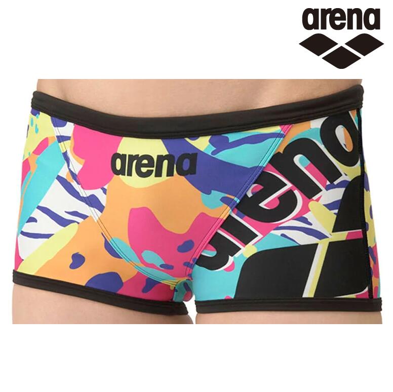 arena アリーナ AS5SWM23M　BK04　メンズ　タフスーツ 　練習用水着　ショートレッグ 水泳　競泳　トレーニング水着 アリーナパネルロゴデザインの練習水着です。 環境に配慮したリサイクルポリエステル素材「タフスキンT2E」を採用したTOUGHSUITシリーズ。アリーナパネルロゴデザインの練習水着です。＊前身頃にブラックの裏地が付きます。【ブランド】arena　アリーナ【品番】AS5SWM23M【カラー】BK04【 素材 】ポリエステル 複合繊維 （ポリエステル） ポリウレタン【原産国】中国※公式大会不可※サイズ・カラーをご確認ください。水着は直接肌に触れる商品の為、お客様ご都合による返品・交換はご遠慮いただいております。お客様による注文間違いや未開封商品につきましても、商品お受け取り後の返品・交換はできませんのでご了承ください。 5