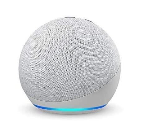 【箱凹み】Echo Dot 第4世代 アマゾン スマートスピーカー Amazon B084KQRCGW(EchoDot4th)　グレーシャーホワイト