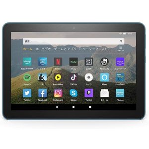 【2月4日〜ポイント最大43倍】Amazon Fire HD 8 [ブルー] タブレット 8インチHDディスプレイ 32GB 8 B07WJSJ28X 8型 /ストレージ：32GB