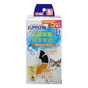 GEX ピュアクリスタル 軟水化フィルター半円タイプ猫用 純正 活性炭+イオニック 下部尿路の健康維持 5個入 樹脂(4)