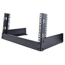 StarTech.com 19インチ サーバーラック/4U/2ポスト/卓上据置タイプ/取付奥行34.3cm/オープンフレームラック RK4OD(2)