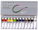 ホルベイン 習作用油絵具 B915 Cセット (15ml 11色+20ml ホワイト) 1915