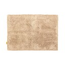 オカ(OKA) 乾度良好 Dナチュレ バスマット 約70×100cm ベージュ ( お風呂マット 大判 浴室 おしゃれ 洗面所 足ふきマット 抗