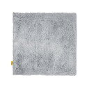 オカ(OKA) 乾度良好 Dナチュレ バスマット 約70×70cm グレー ( お風呂マット 大判 浴室 おしゃれ 洗面所 足ふきマット 抗菌