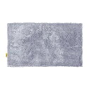 オカ(OKA) 乾度良好 Dナチュレ バスマット 約50×80cm グレー ( お風呂マット 大判 浴室 おしゃれ 洗面所 足ふきマット 抗菌