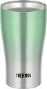 サーモス 真空断熱タンブラー 340ml グリーンフェード JDE-341C G-FD