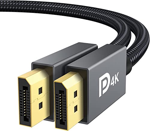 Displayport ケーブルiVanky【VESA認証ゲーミングDPケーブル 1.2/4K/2M】4K@60Hz/ 2K@165Hz/ 2K