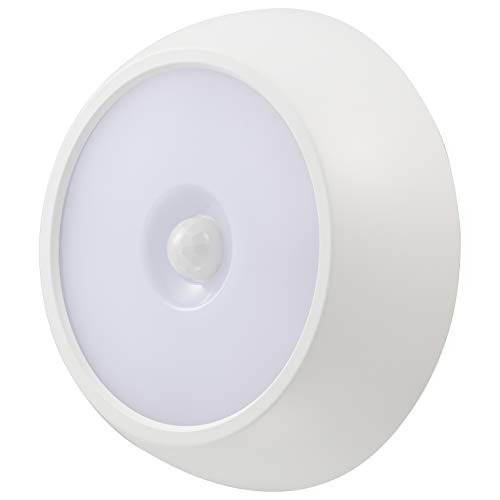 オーム(OHM) オーム電機 【屋外でも使える】LEDセンサーライト（防水性能IPX4（防まつ形）/明暗・人感センサー式/単2形×4本使用/昼白