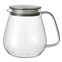 KINTO (キントー) UNITEA ワンタッチティーポット 720ml 耐熱ガラス ギフト プレゼント 8336