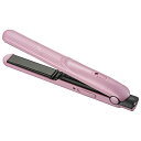 オーム電機 Ieris モバイルヘアアイロン ストレートヘアアイロン ミニ ストレートアイロン USB電源 コンパクト ポータブル ピンク HB