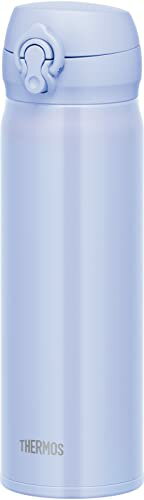 サーモス 水筒 真空断熱ケータイマグ 500ml パールブルー 飲み口外せてお手入れ簡単 軽量タイプ ワンタッチオープン 保温保冷 JNL-50