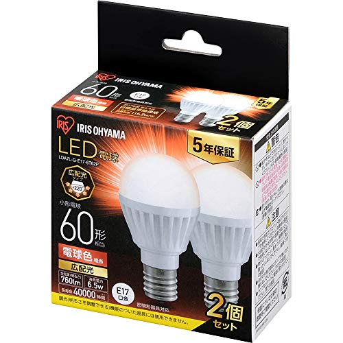 E17ۥꥹ LEDŵ 60W ŵ忧 ľ17mm ۸ 60W ŵ忧 2ĥѥå 760? ̩Ĵ...