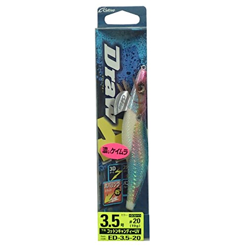 オーナー(OWNER) エギ ED Draw4(ドローフォー) 3.5号 19g トロピカルベイトUV/コットンキャンディー #20 No.31