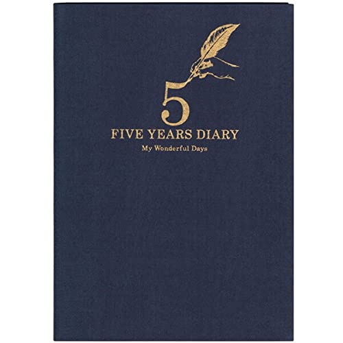 ARTEMIS アーティミス 5年連用日記帳 B6 ネイビー DP5-140 NV