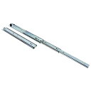 和気産業 スライドレール 細幅 3段引き 幅36X長さ300mm 棚 スライド 金具 引き出し WS3630 2本入(ペア)