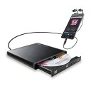 ロジテック CDドライブ スマホ タブレット向け 音楽CD取り込み U...(2)