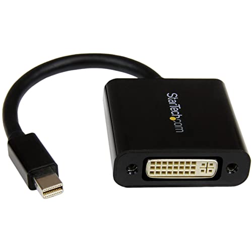 StarTech.com Mini DisplayPort - DVI 変換アダプタ/mDP 1.2 - DVI-D ビデオ変換/1080p/ミ