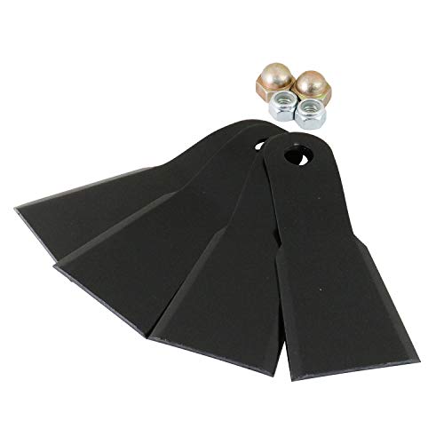 津村鋼業 替刃 ハイパーフリー 替刃 355 自走式2面あぜ草刈機用