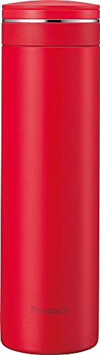 ピーコック魔法瓶工業(The-peacock) ピーコック 水筒 ステンレスボトル スクリューマグ カーマイン 500ml AMN-50 P