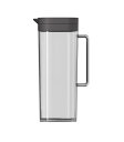アスベル 麦茶ポット ワンプッシュ ビオSP-200 スクエア 2.1L 黒 お洒落