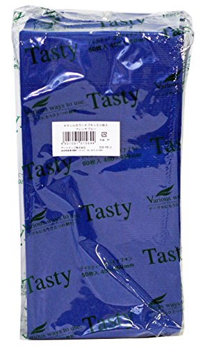 カラーナプキン 45cm 50枚入 フレンチブルー D28-FB-J